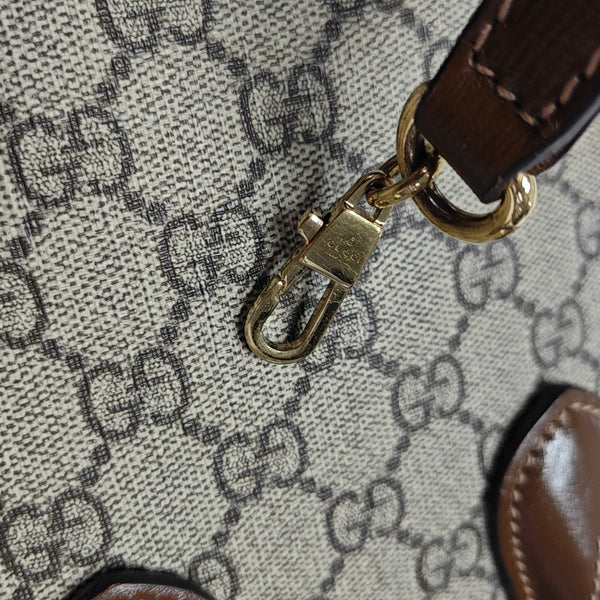 Retro Mini Monogram Coated Canvas Beige