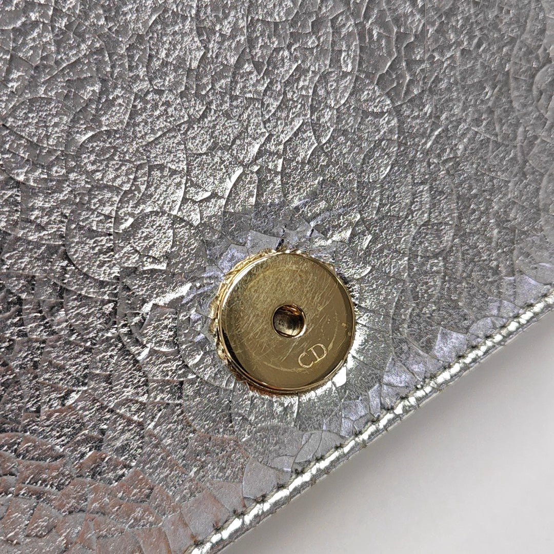 Diorama Cannage Calfskin Silver