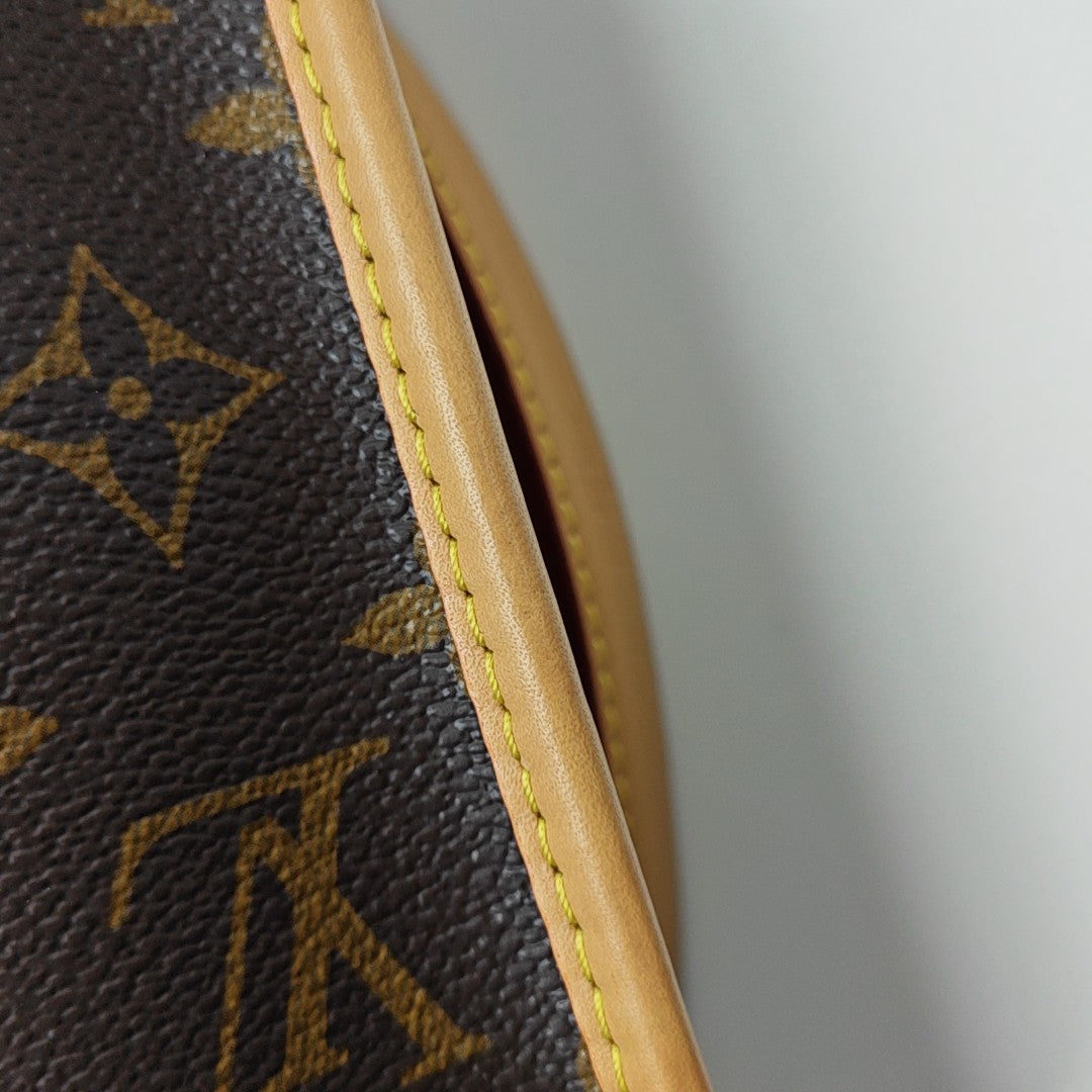 DIANE Nano Monogram Coated Canvas Brown
