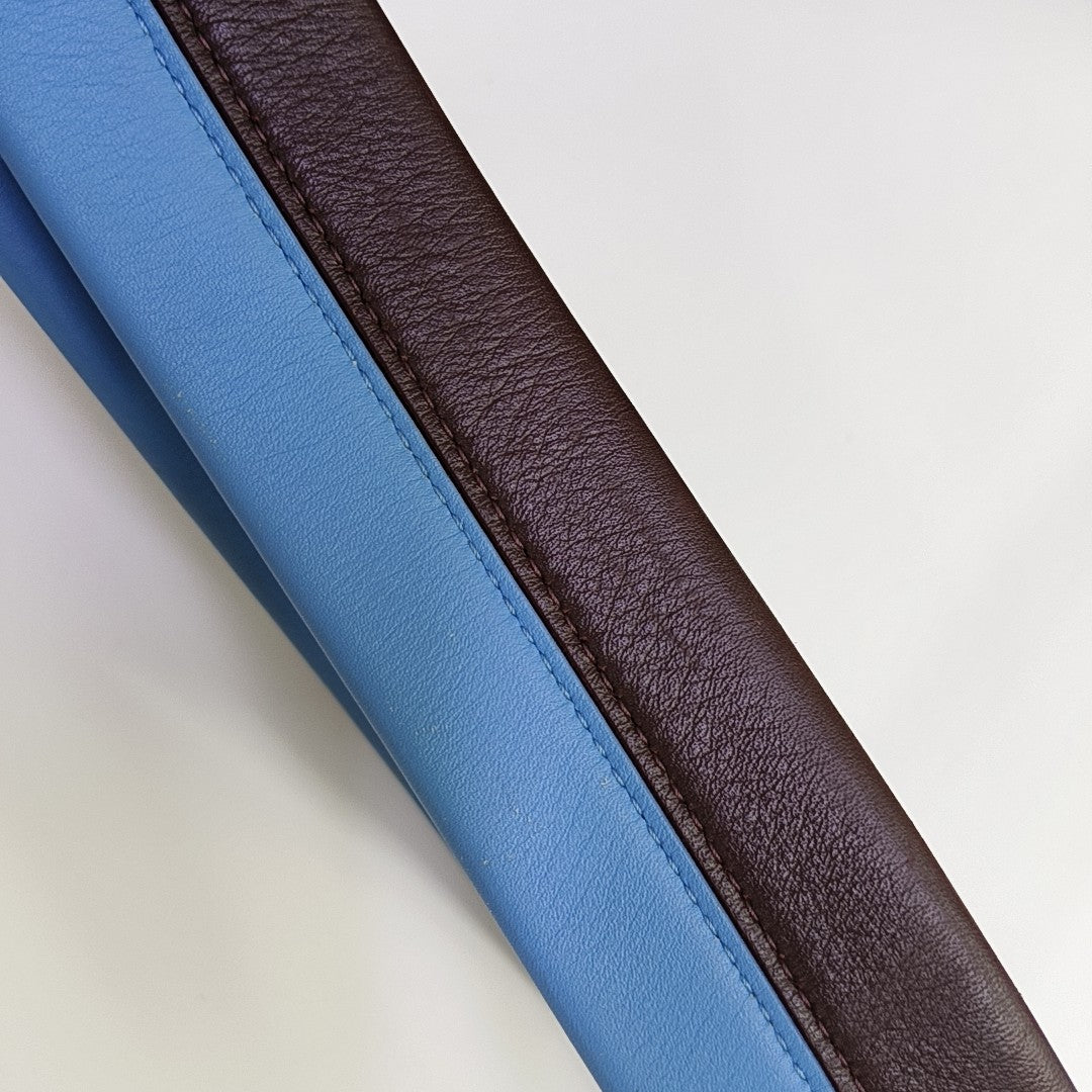 CLUNY MM Monogram Coated Canvas Brown