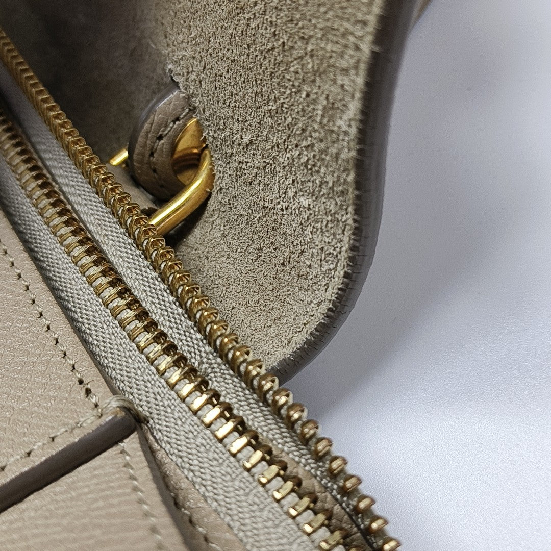 BELT Micro Calfskin Beige