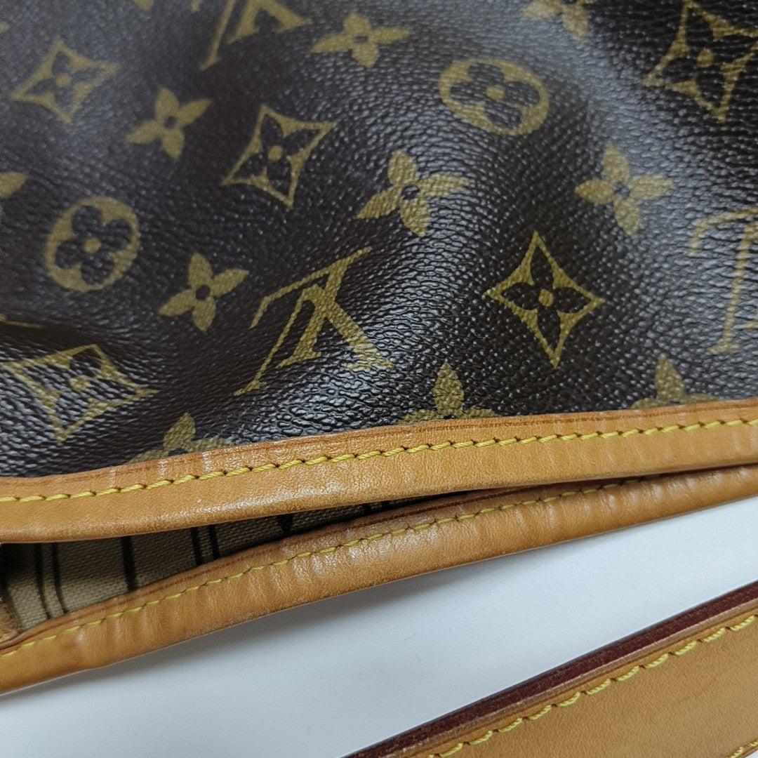 DELIGHTFUL Monogram Coated Canvas Brown