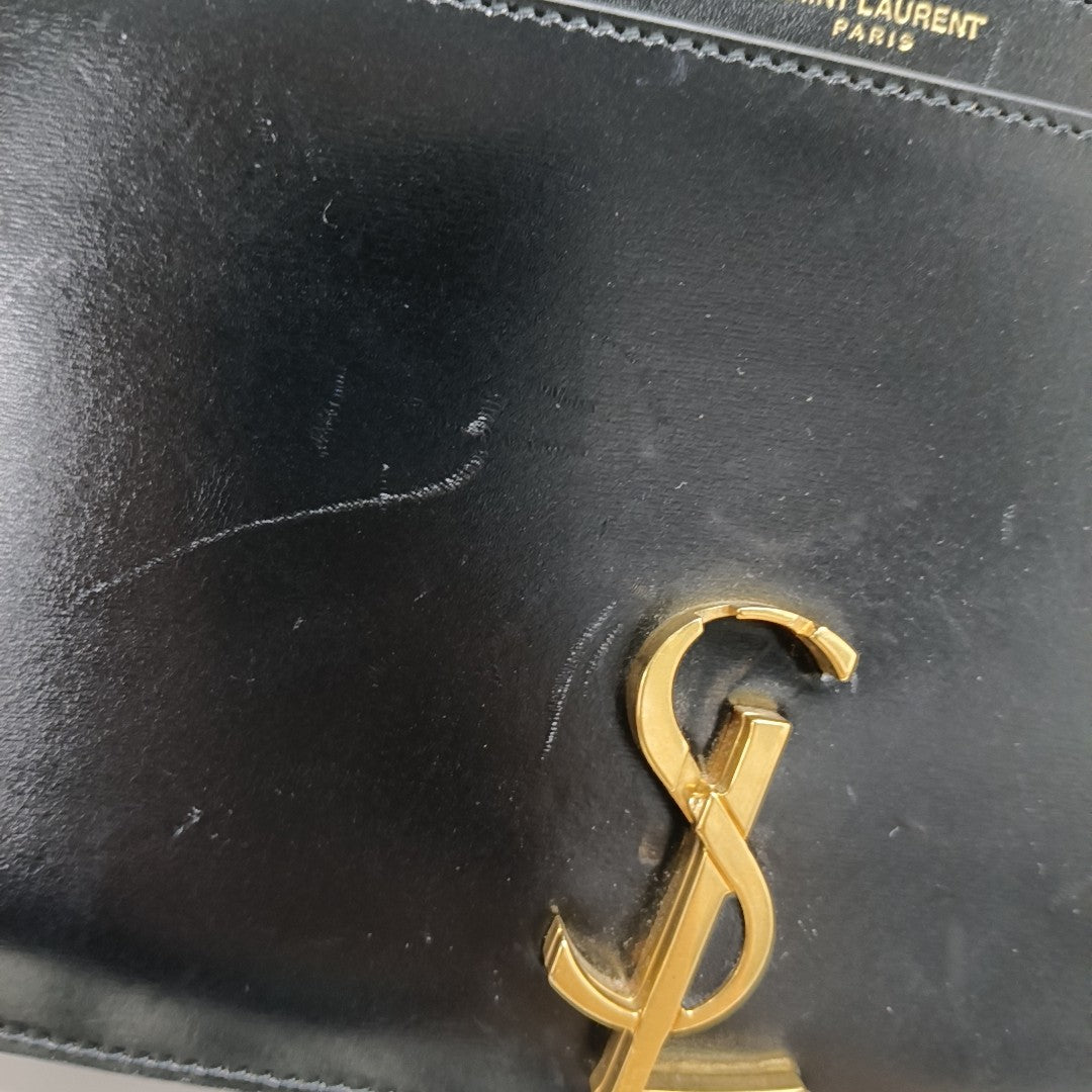 CASSANDRA Calfskin Black