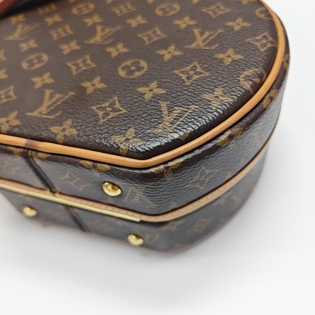 BOITE CHAPEAU PM Monogram Coated Canvas Brown