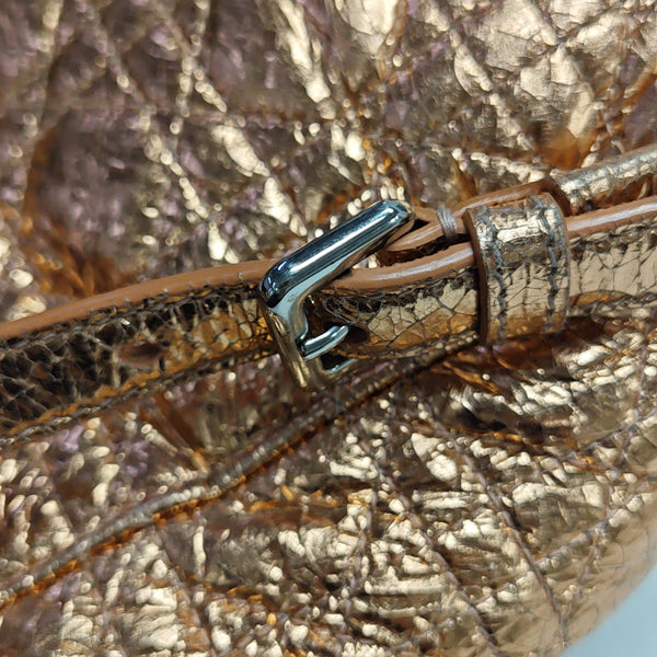 Stardust Small Cannage Calfskin Rose Gold