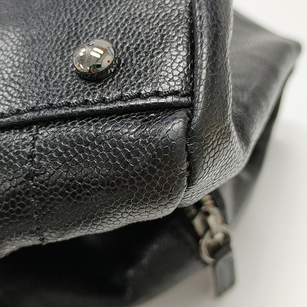 LUXURY LINE Grained Calfskin Black