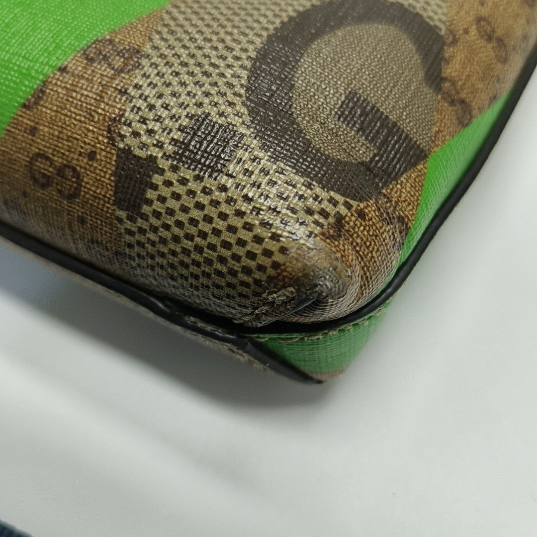 Monogram Coated Canvas Brown