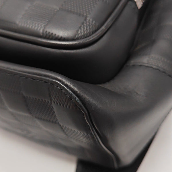 CAMPUS Damier Graphite Calfskin Black