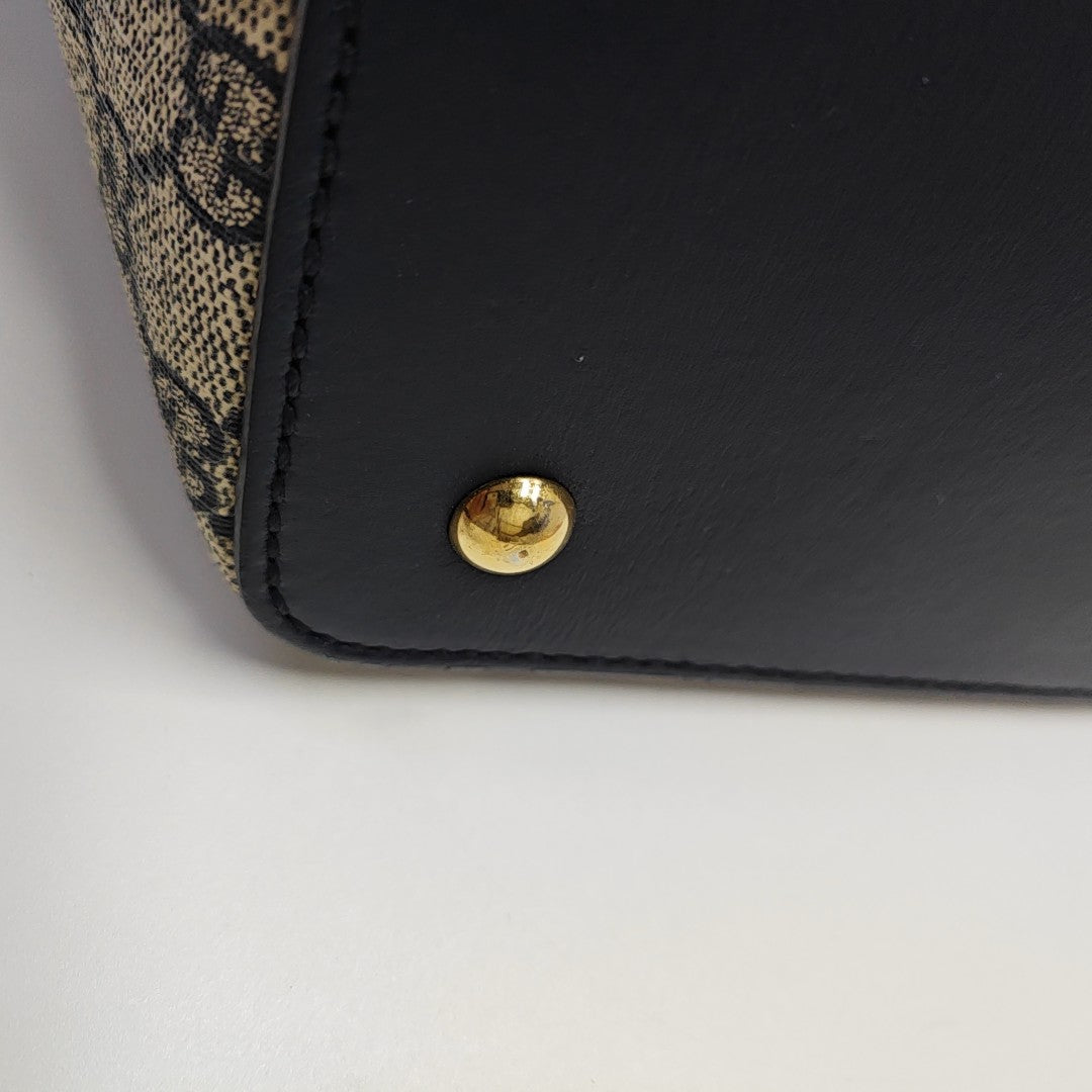 Courrier Monogram Coated Canvas Beige