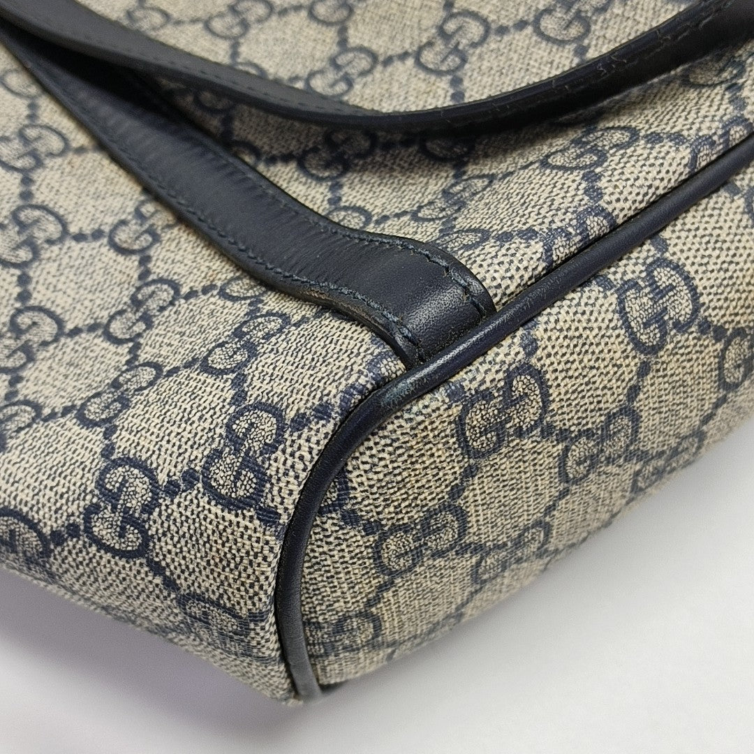 Monogram Coated Canvas Top Handle Bag Beige