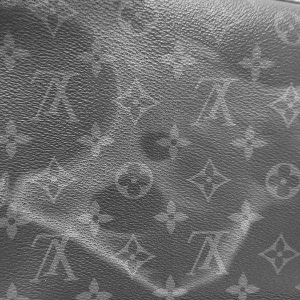 VOYAGER PM Monogram Coated Canvas Black