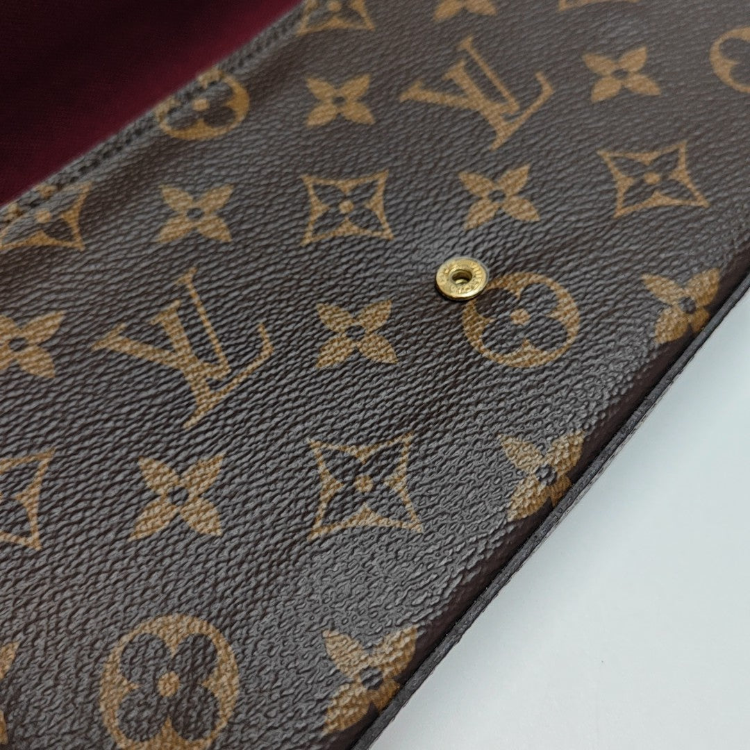 FÉLICIE Monogram Coated Canvas Brown