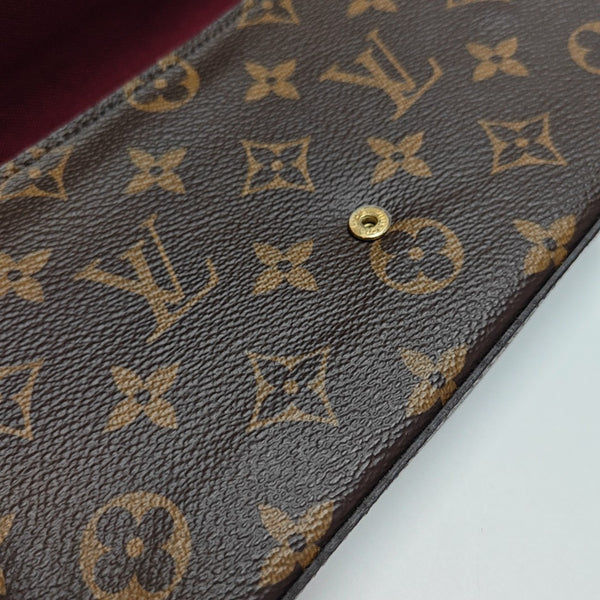 FÉLICIE Monogram Coated Canvas Brown