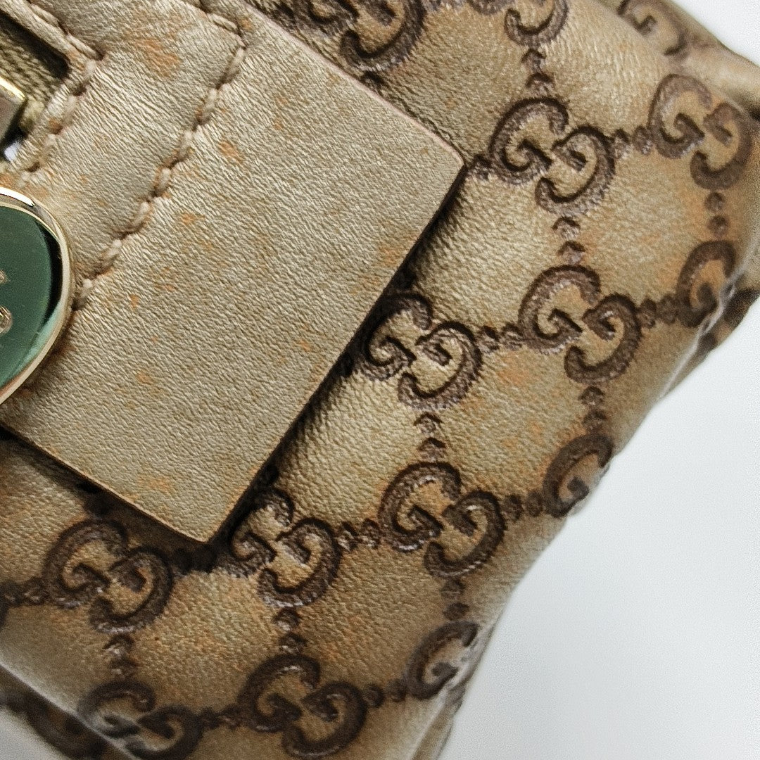 Monogram Calfskin Beige