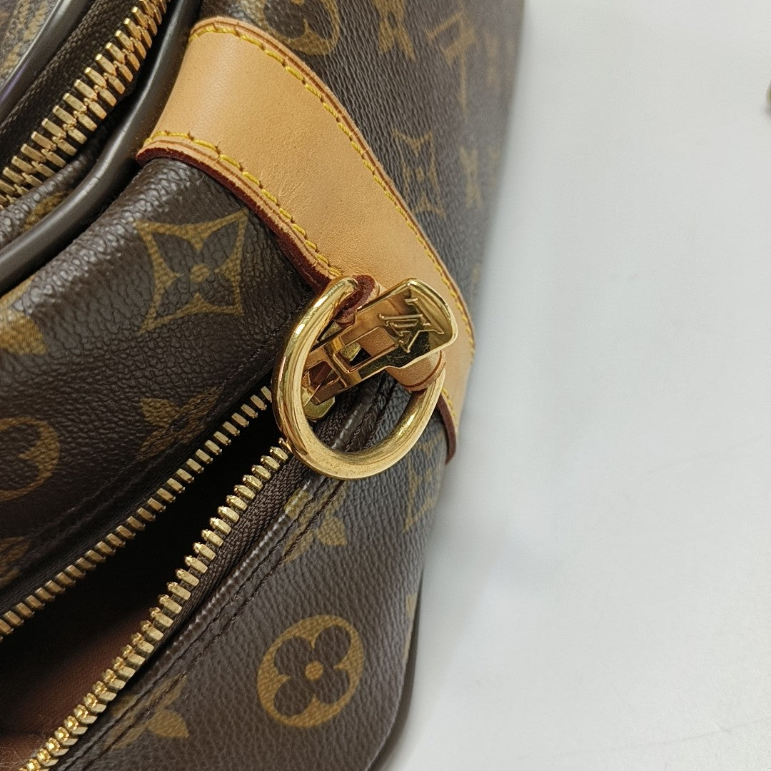 ICARE Monogram Coated Canvas Brown