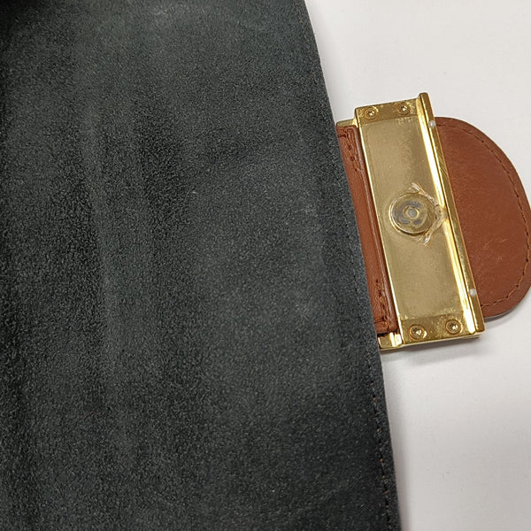 DAUPHINE Mini Monogram Coated Canvas Brown