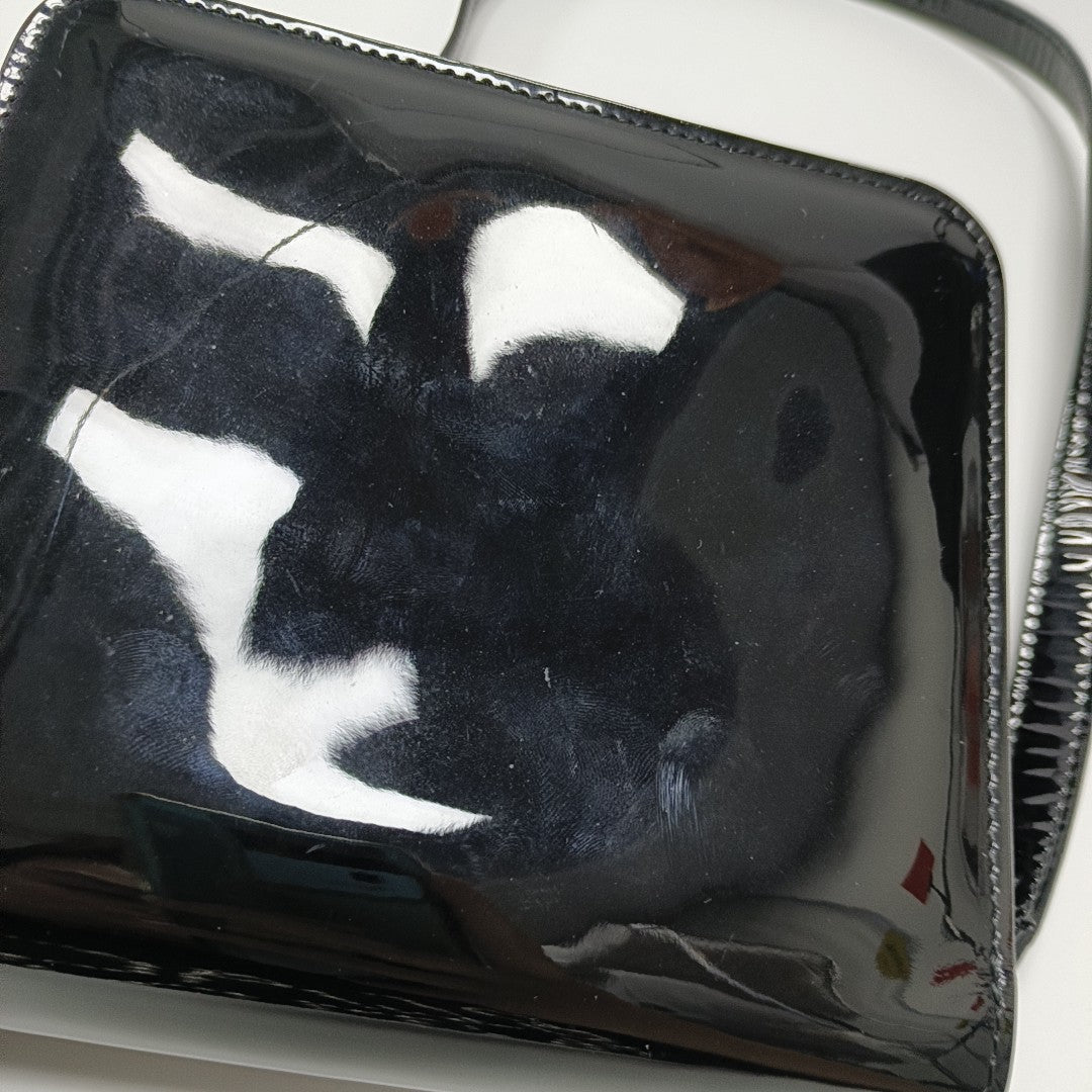 Karligraphy Patent Leather Black
