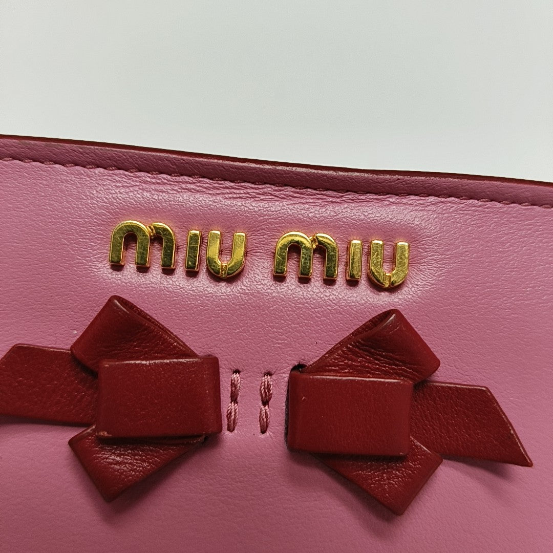 Calfskin Wallet Pink