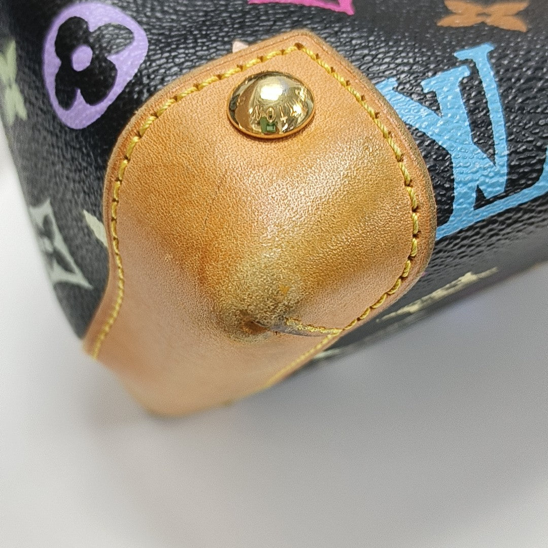 LV × TM AUDRA Monogram Coated Canvas Black