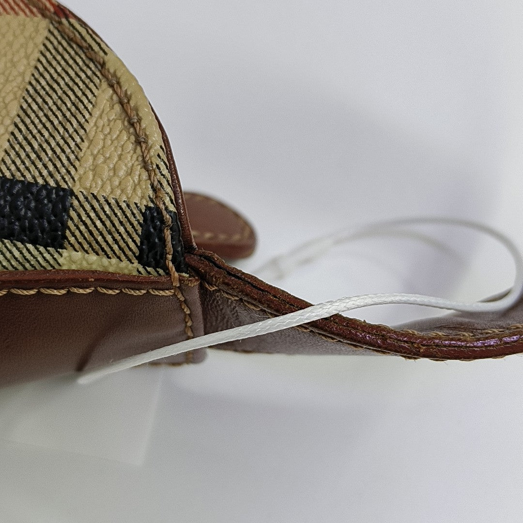 Coated Canvas Tote Bag Beige