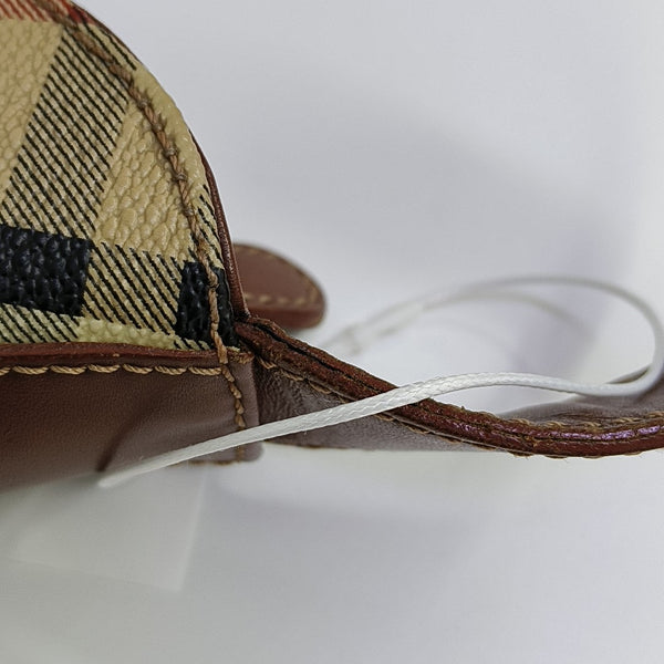 Coated Canvas Tote Bag Beige