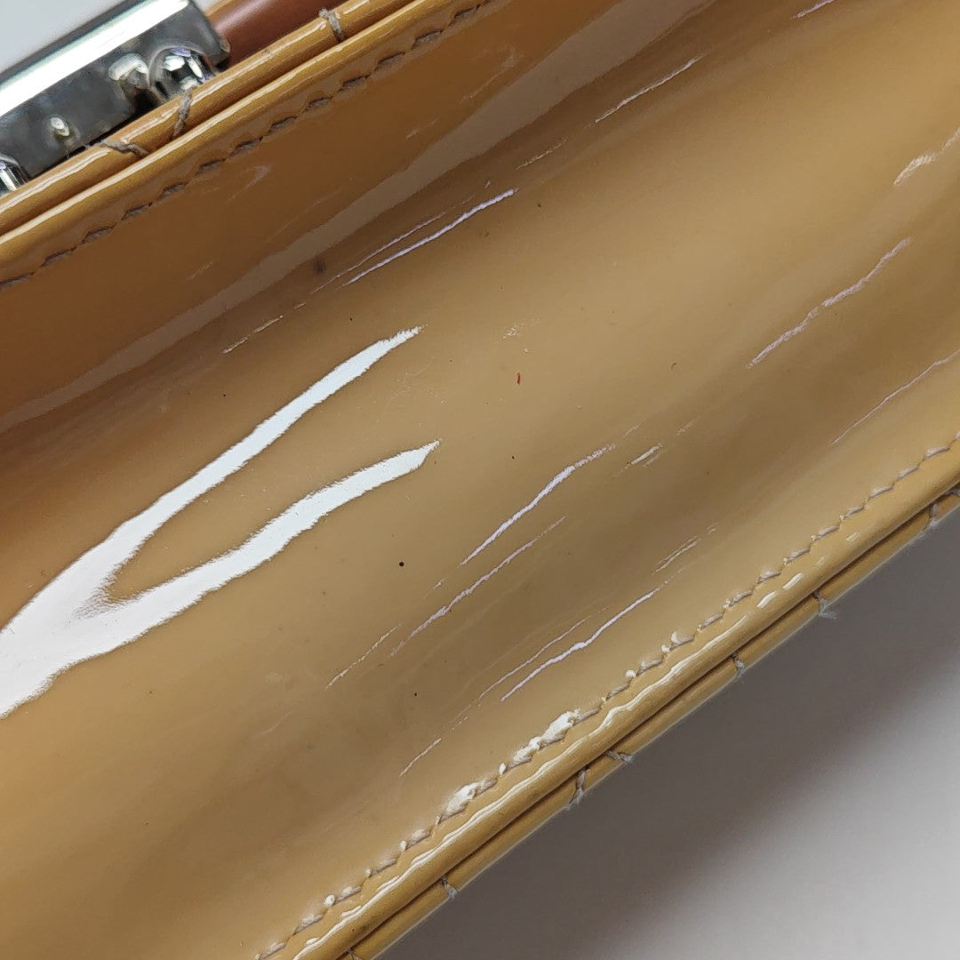 Rendez-Vous Cannage Patent Leather Yellow