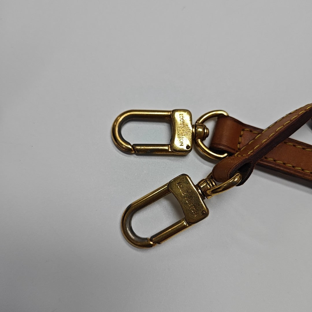 ESTRELA MM Monogram Coated Canvas Brown