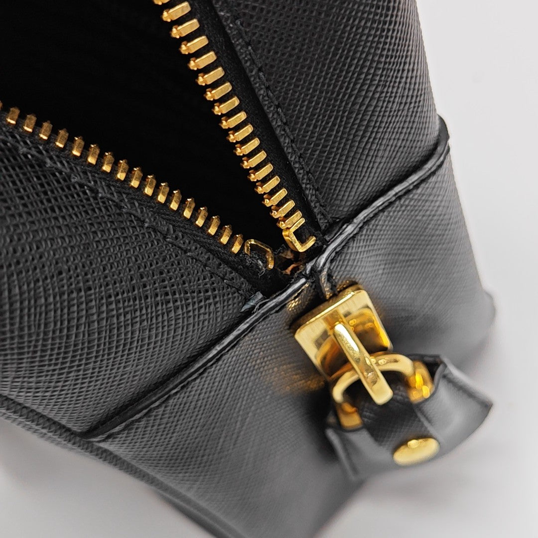 Bauletto Saffiano Calfskin Black