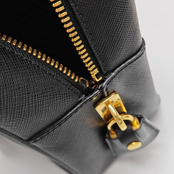 Bauletto Saffiano Calfskin Black