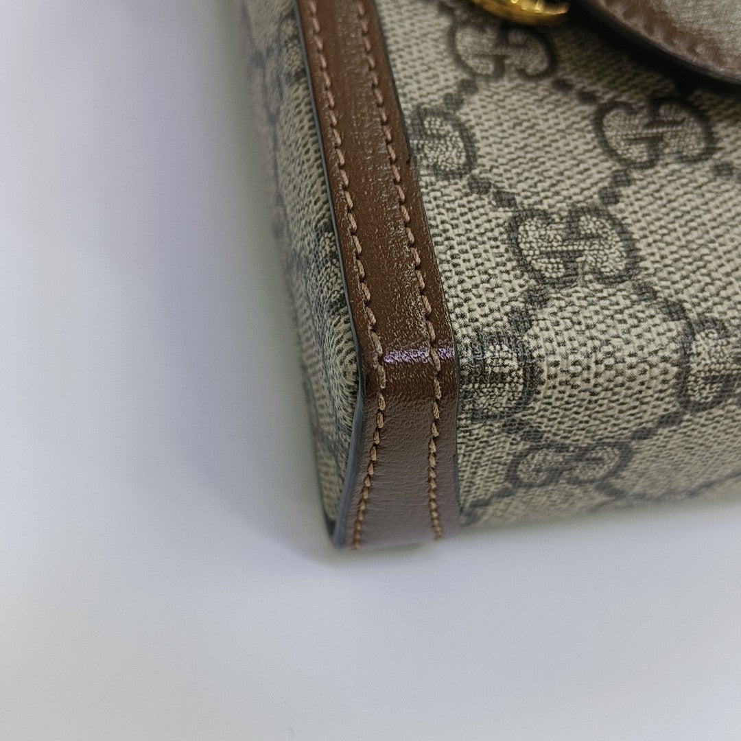 Horsebit 1955 Mini Coated Canvas Beige
