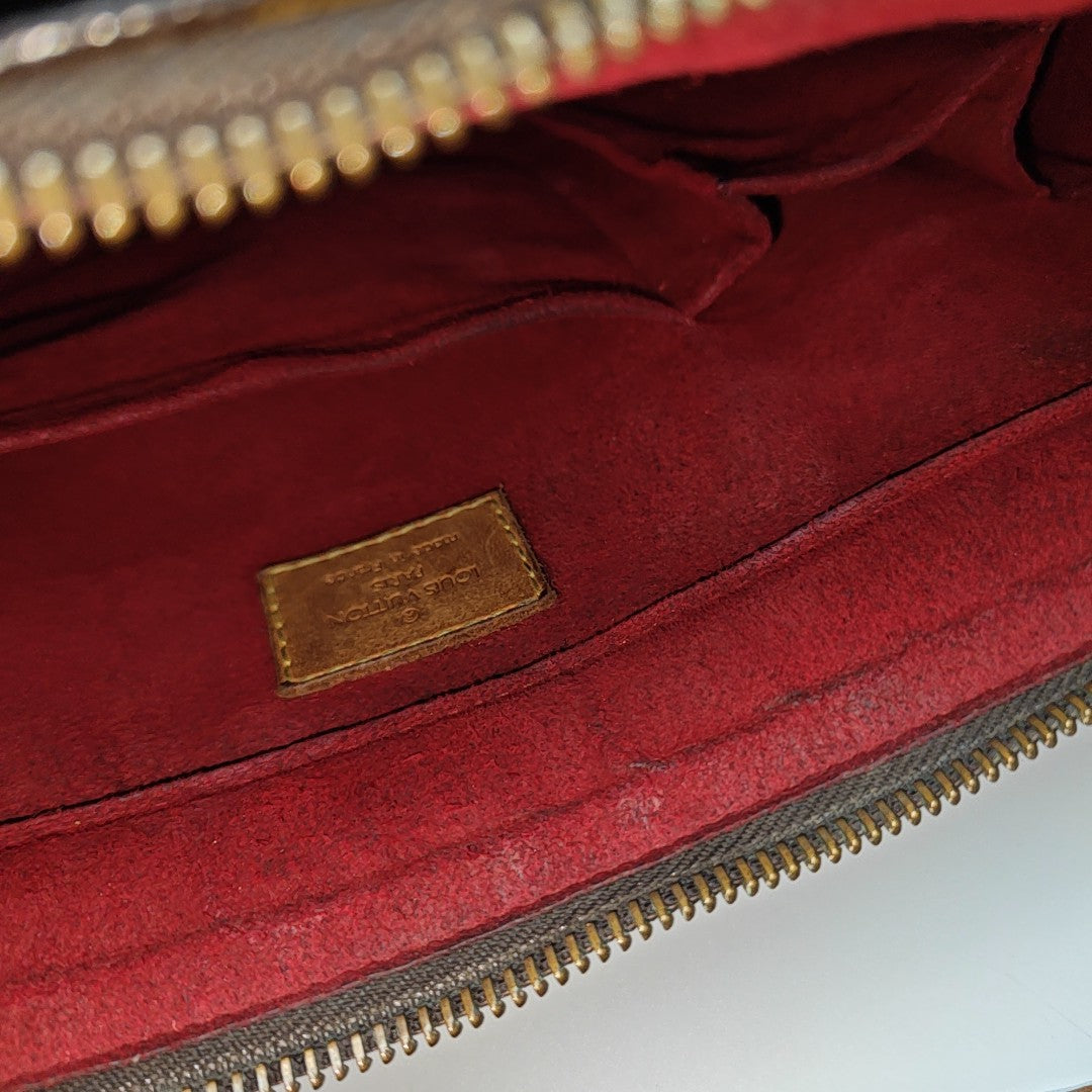 VIVA CITE Monogram Coated Canvas Brown