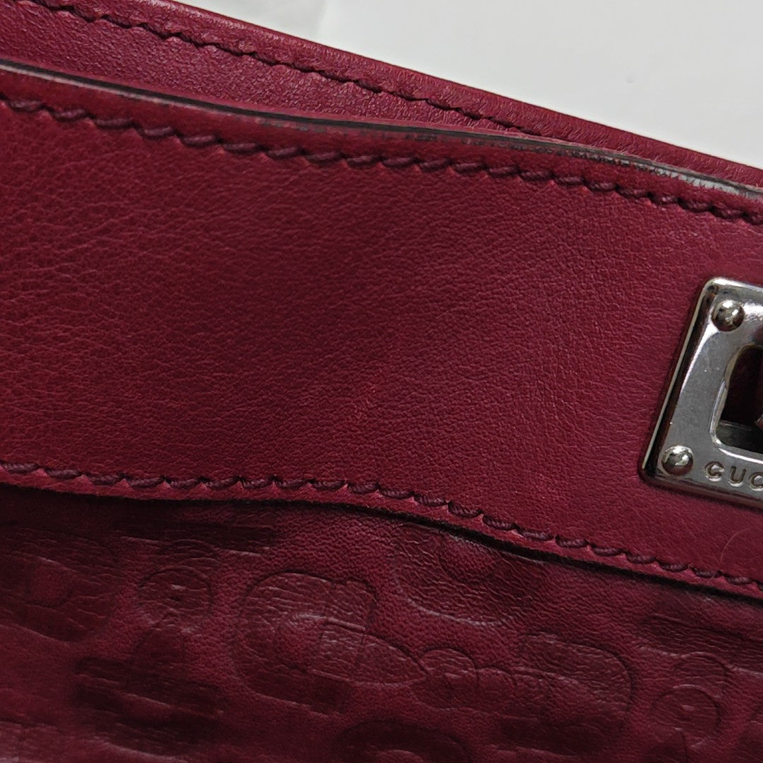 Calfskin Tote Bag Red