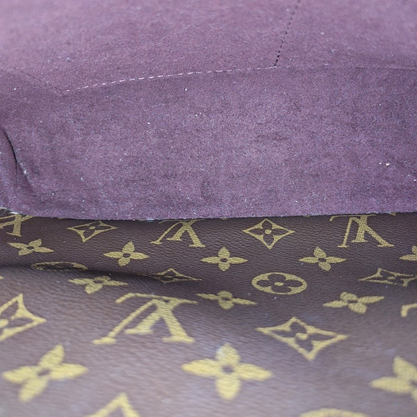 MONTAIGNE BB Monogram Coated Canvas Brown