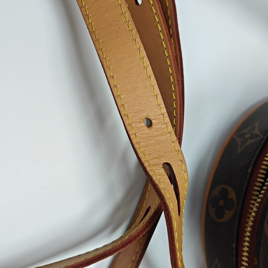 BOITE CHAPEAU PM Monogram Coated Canvas Brown