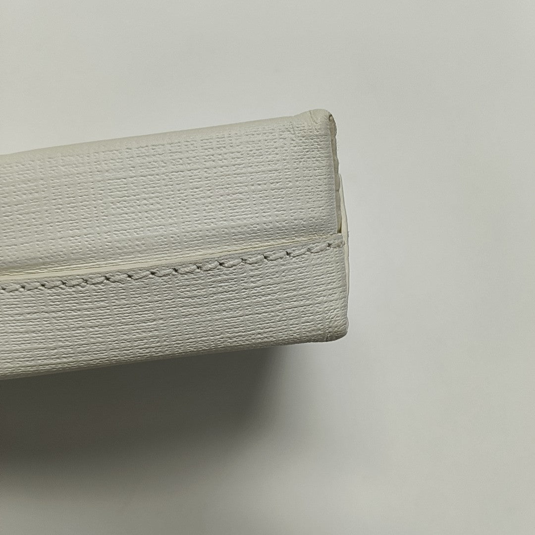 Shopping Bag Calfskin White