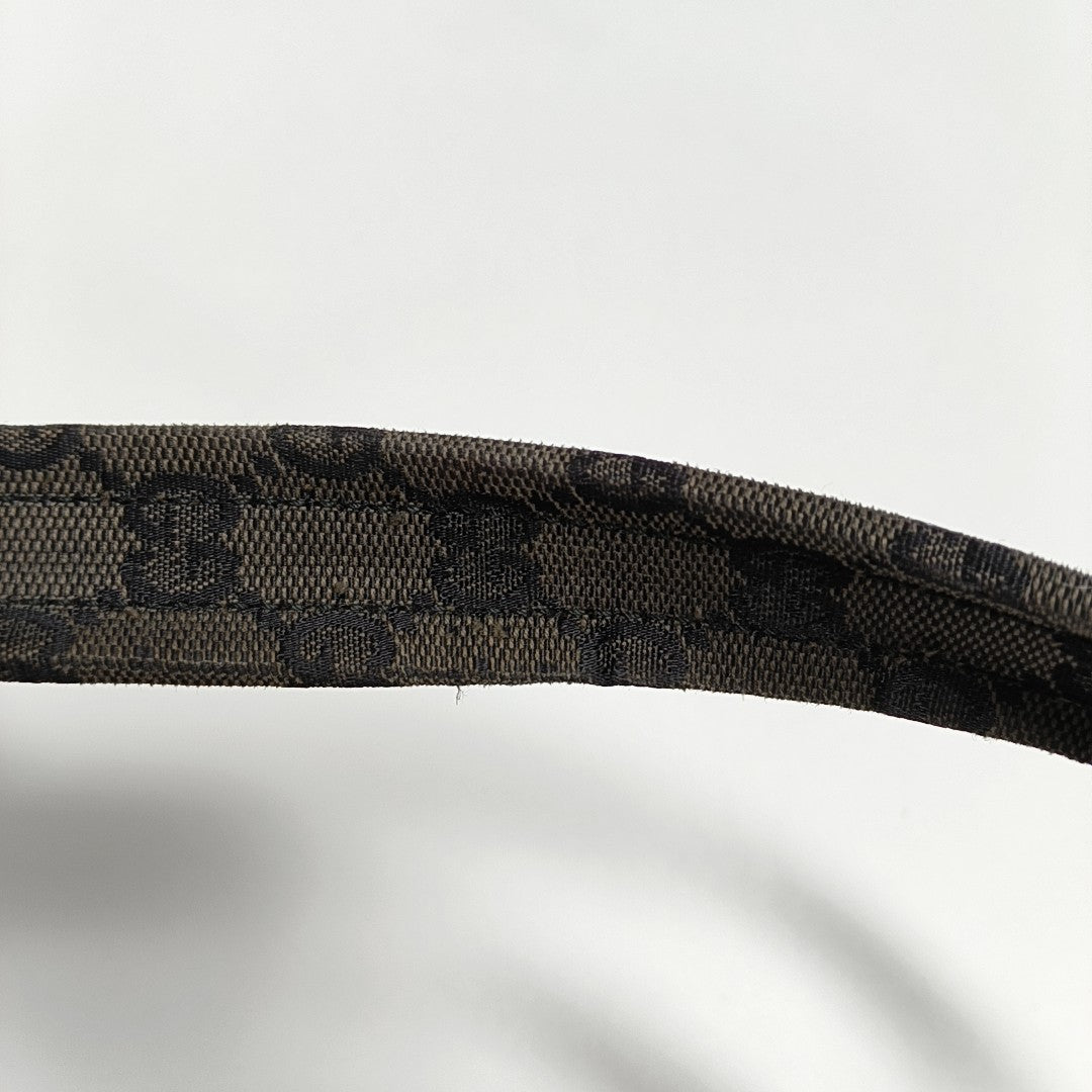 Monogram Canvas Top Handle Bag Black
