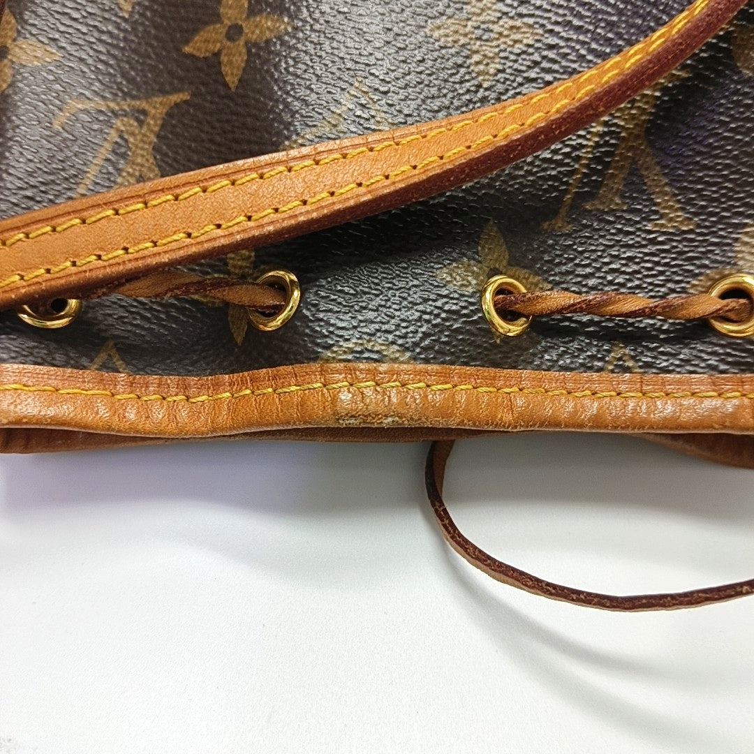 NÉONOÉ Nano Lona Revestida Monogram Marrón