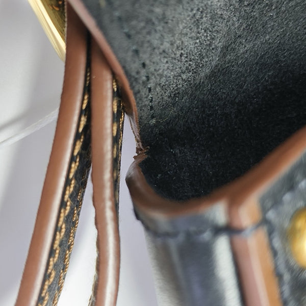 Miu Lady Calfskin Black