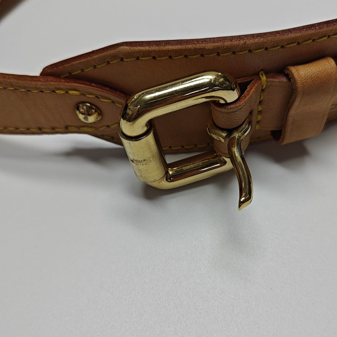 LV × TM NÉONOÉ MM Monogram Coated Canvas White