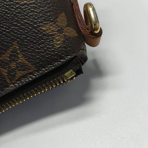 TURENNE Monogram Coated Canvas Brown