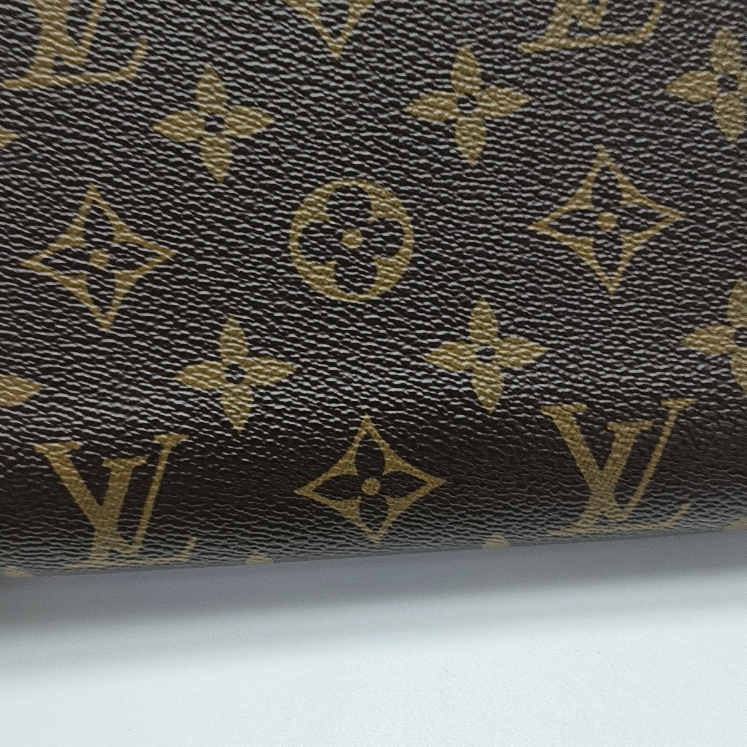 FÉLICIE Monogram Coated Canvas Brown