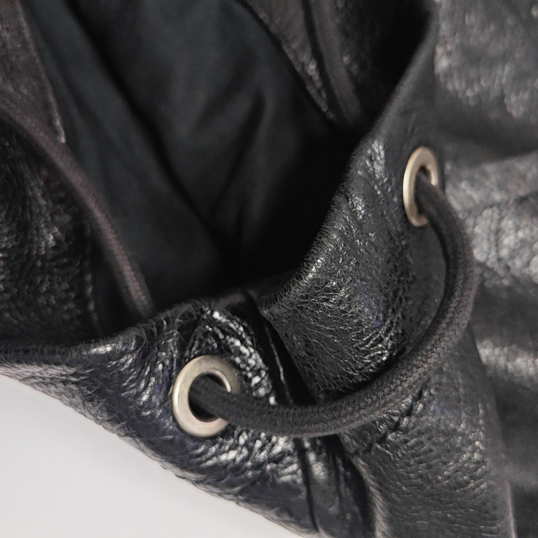 Classic City Medium Lambskin Black