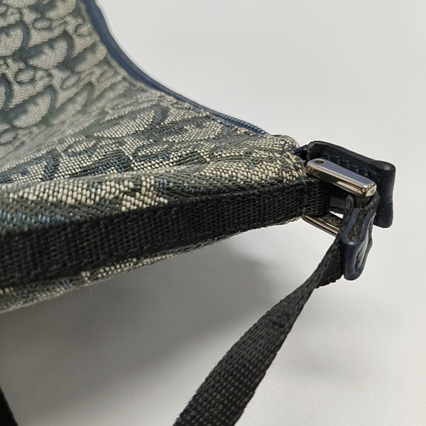Vintage Trotter Oblique Canvas Blue