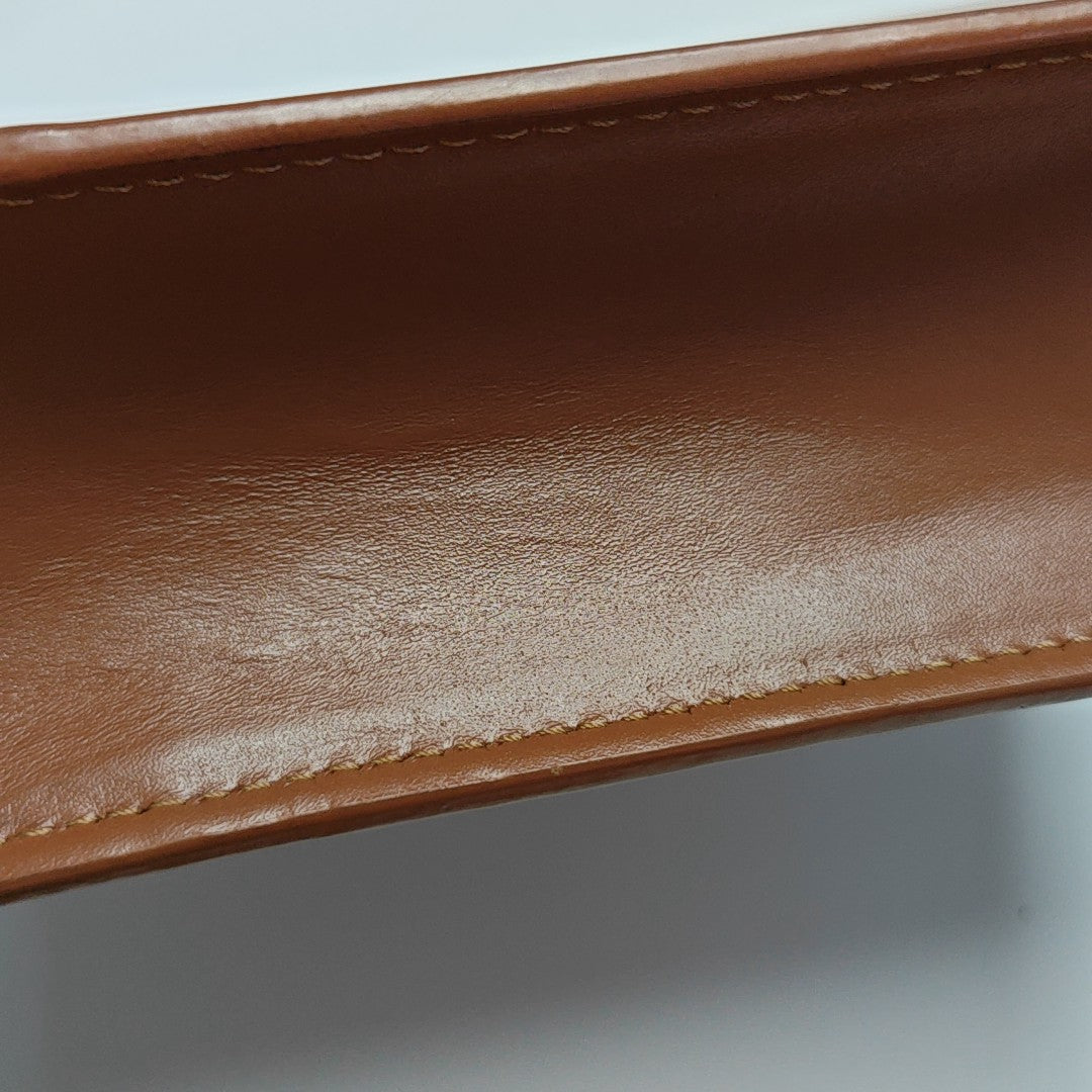 Calfskin Tote Bag Brown