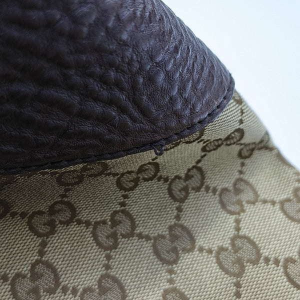 Monogram Canvas Tote Bag Brown