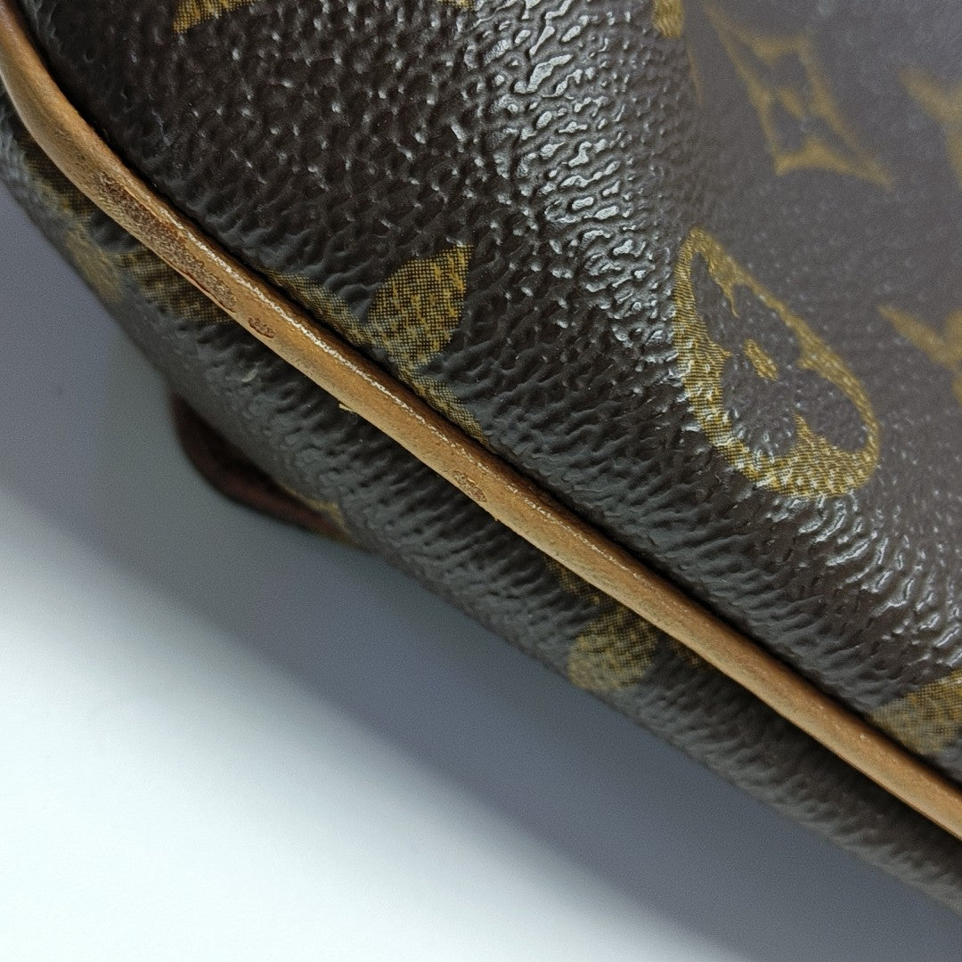 MUSETTE TANGO Monogram Coated Canvas Brown