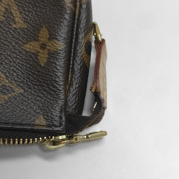 ACCESSOIRES Mini Monogram Coated Canvas Brown