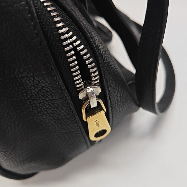 Calfskin Shoulder Bag Black