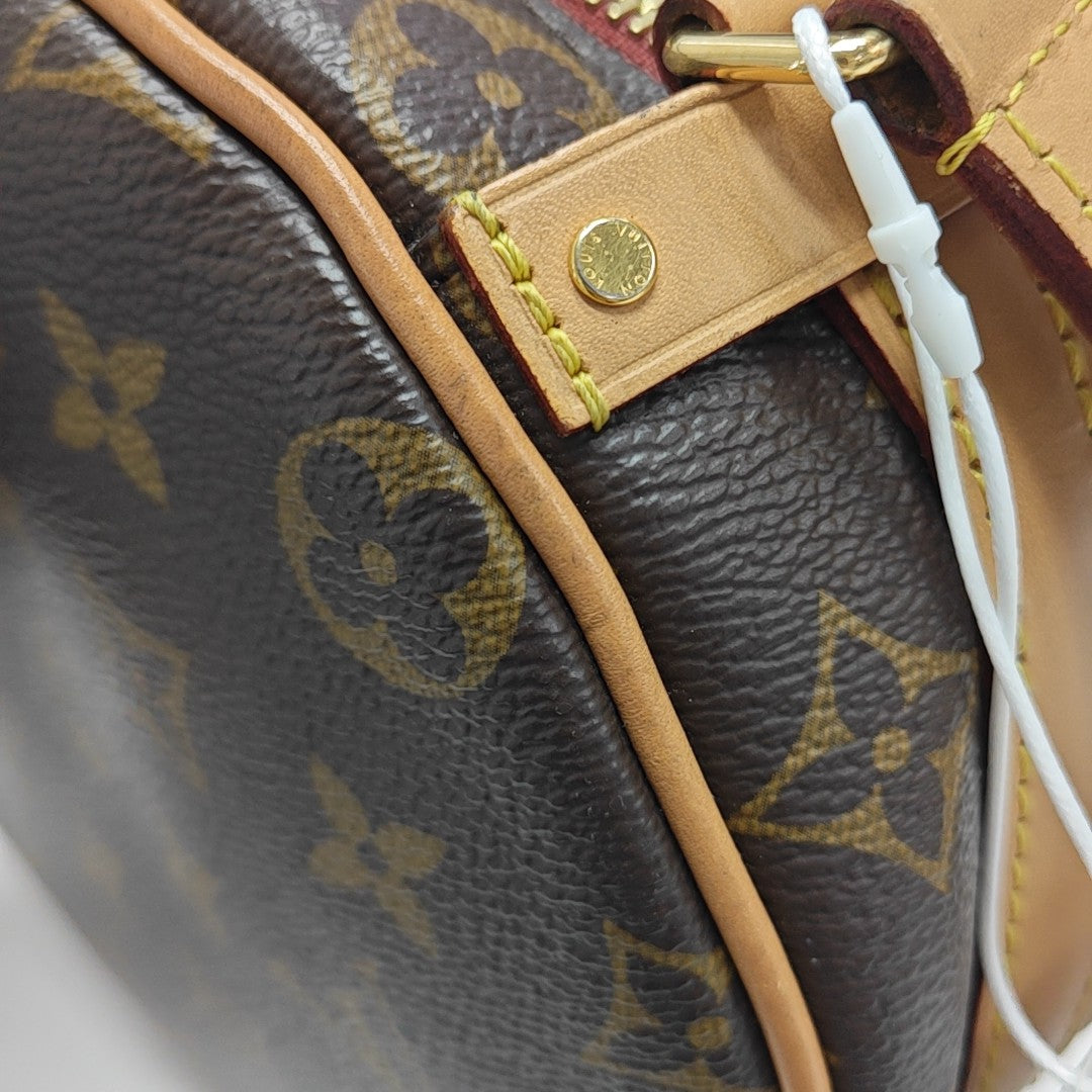 BOITE CHAPEAU PM Monogram Coated Canvas Brown