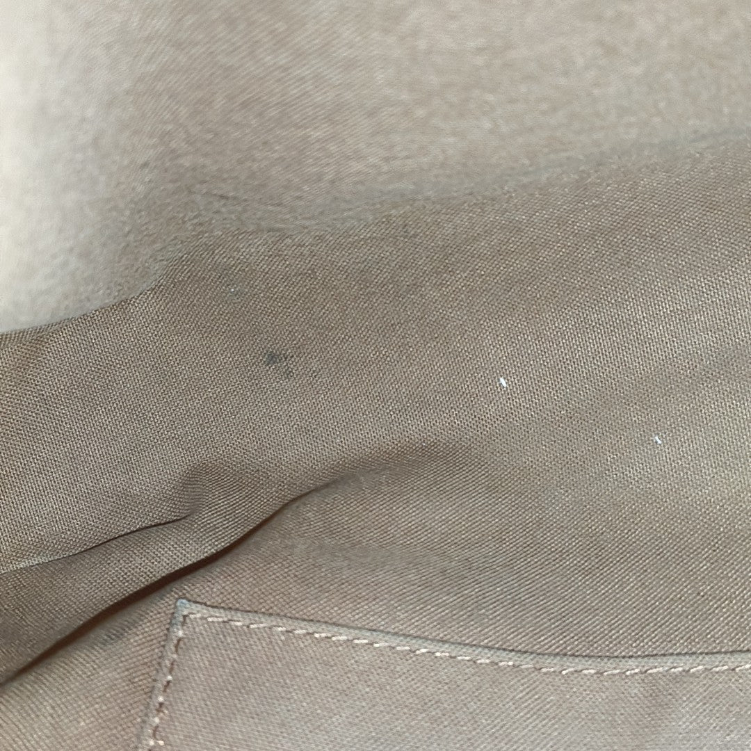 VINTAGE THAMES GM Monogram Coated Canvas Brown